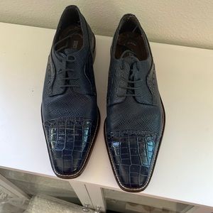 Stacy Adams mens shoes alligator 🐊 pattern